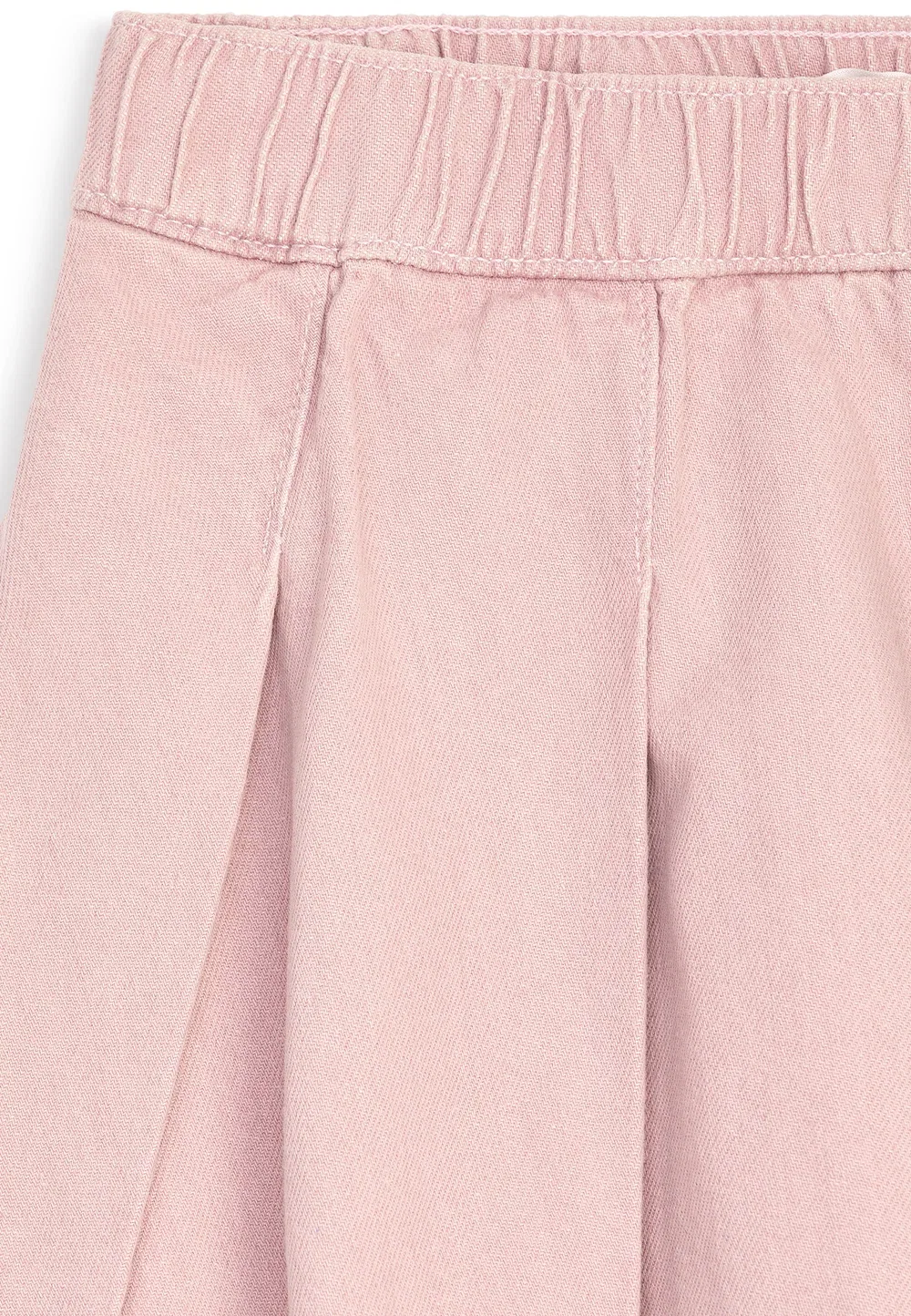 Плиссированная юбка из твила - юбка А-силуэта Arket, Pink — фото 3