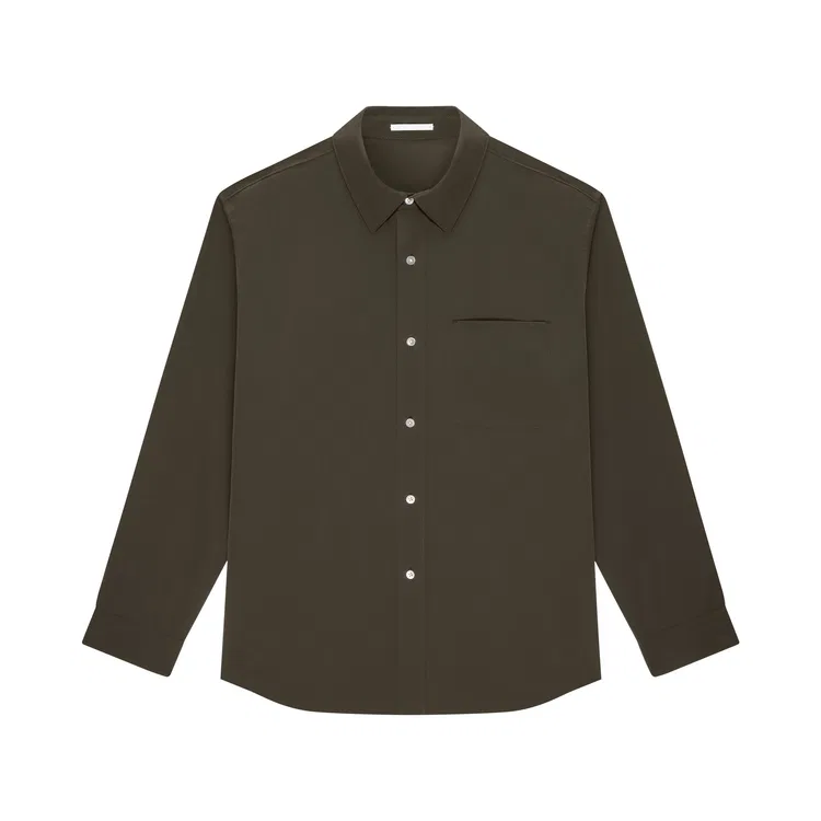 Детская рубашка с длинным рукавом Nice Rice, Dark Tree Brown