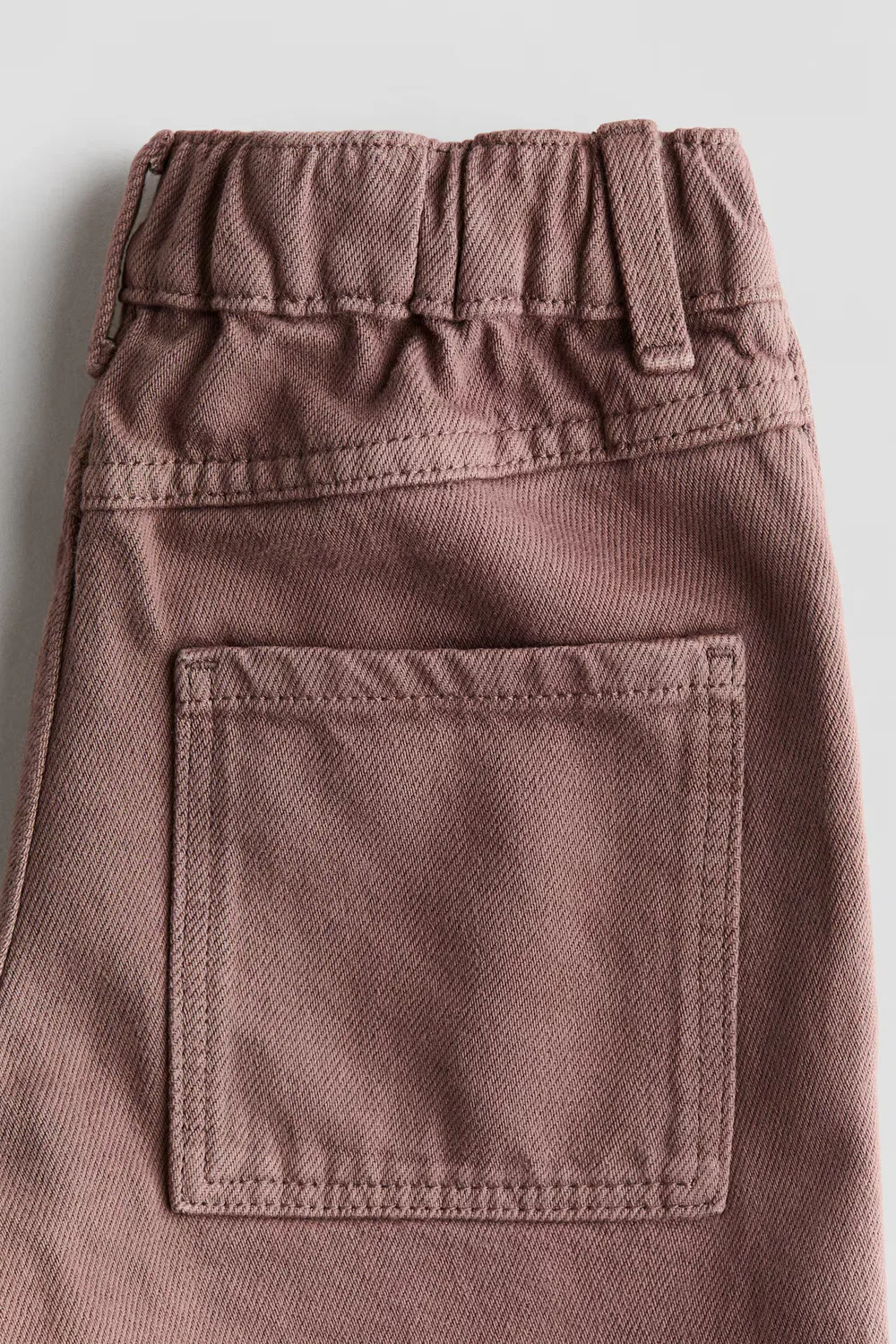 Джинсовые шорты до колен H&M, Braun — фото 2