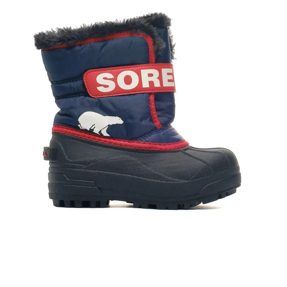 Детские снежные ботинки с высоким голенищем Sorel Snow Commander, Darkblau