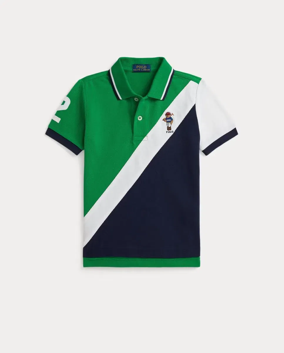Детское поло для мальчиков хлопковое Big Pony Multicolor Polo Ralph Lauren, Multicolor