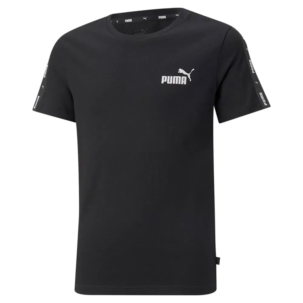 Футболка с коротким рукавом Ess+ Tape Puma, черный
