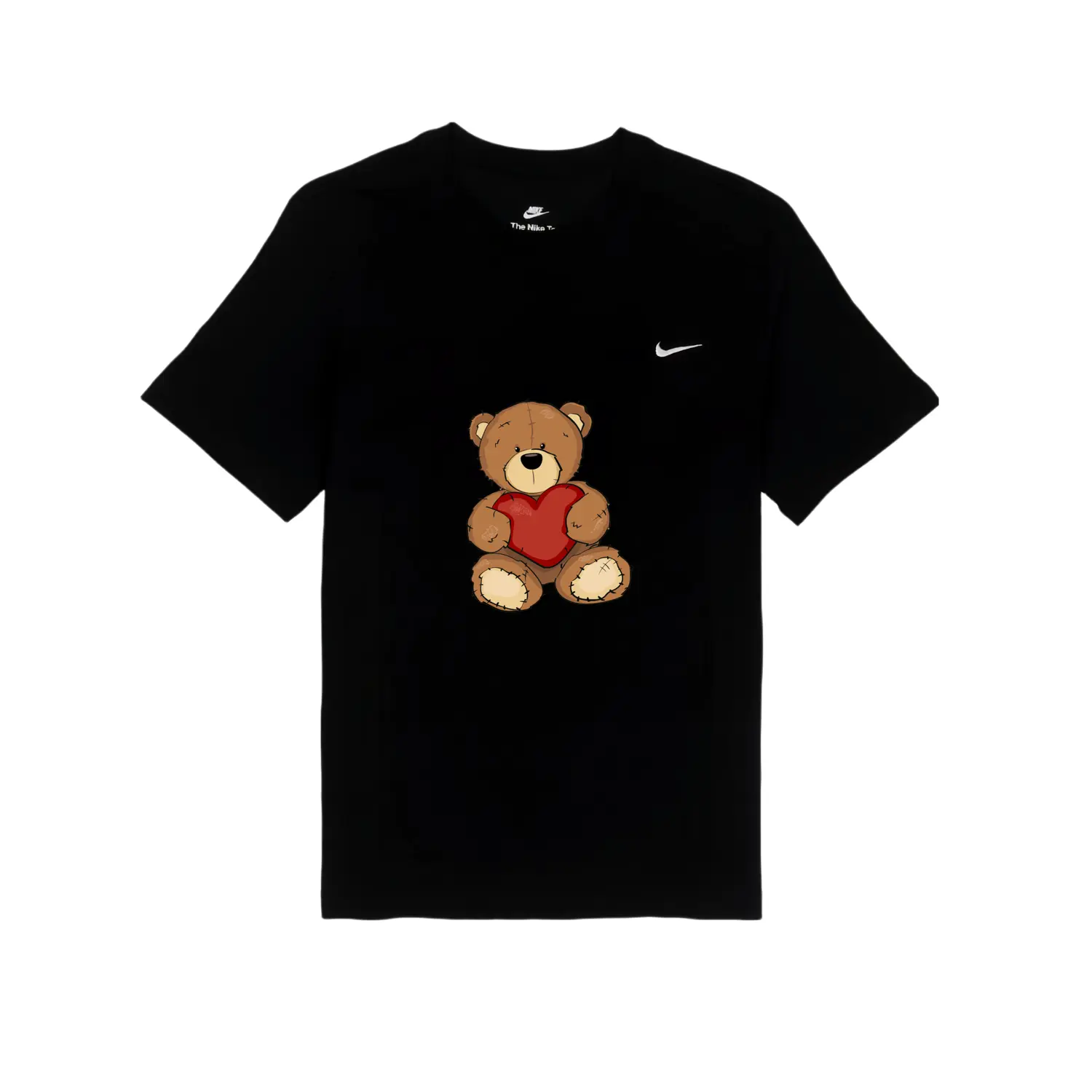 

Футболка унисекс черная Nike, черный