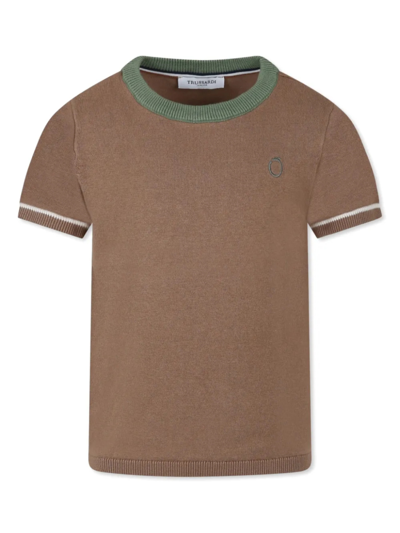 

Футболка хлопковая TRUSSARDI JUNIOR, коричневый