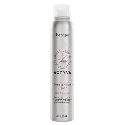 

Actyva Shiny Color Spray с полирующим и экологическим эффектом для окрашенных волос с красными фруктами, УФ-фильтром, 200 мл, Kemon