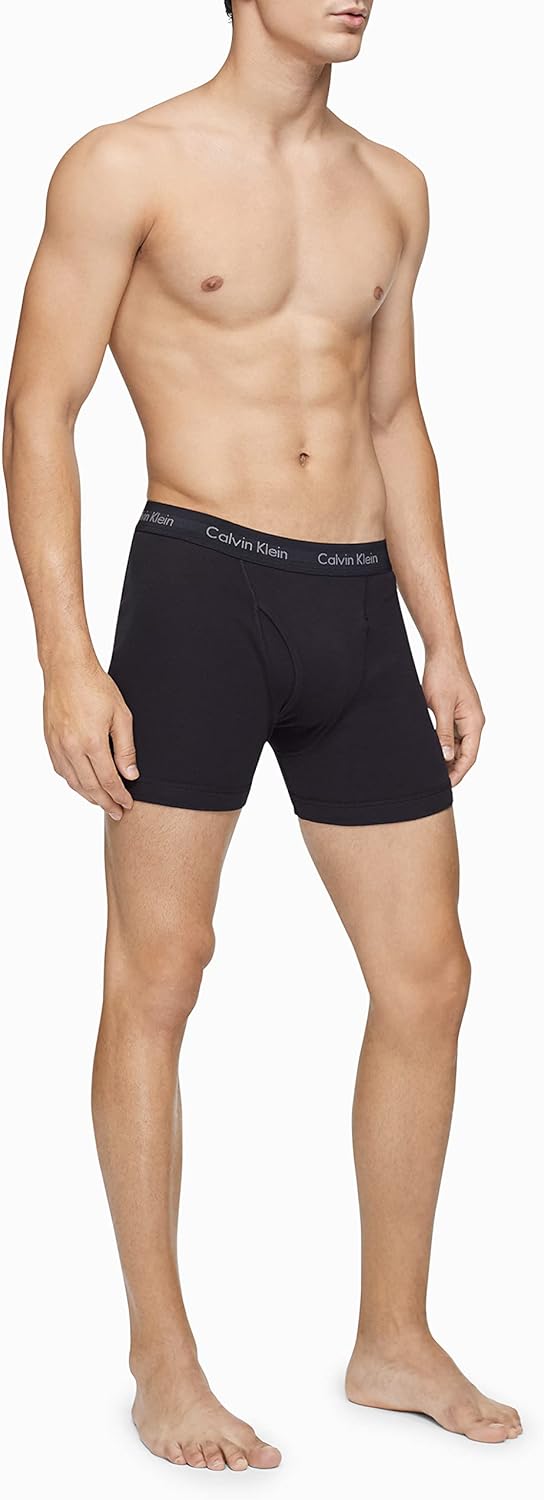 Комплект из 7 мужских боксеров Calvin Klein Cotton Classics, 7 Black — фото 2