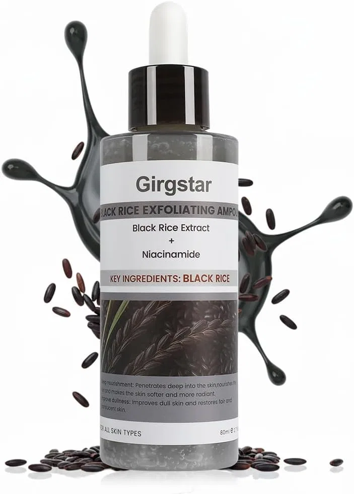 Скраб для лица Black Rice Peeling Ample Girgstar 80 мл