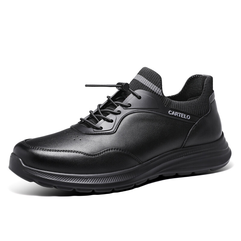 Туфли мужские Men"s Casual Men Low-Top Cartelo, черный — фото 2