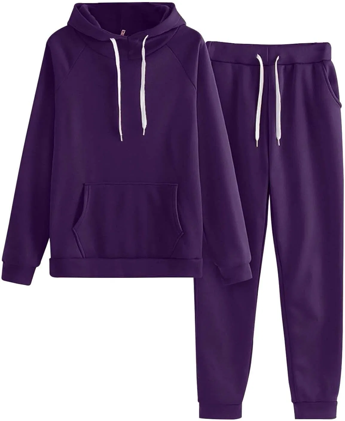 Спортивный костюм из худи и штанов, Purple