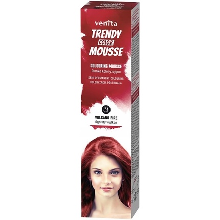 

Краска для волос Trendy Color Mousse 31 Volcanoes 75 мл Venita