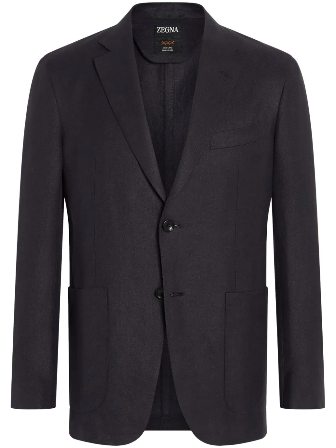

Льняной пиджак Zegna, синий