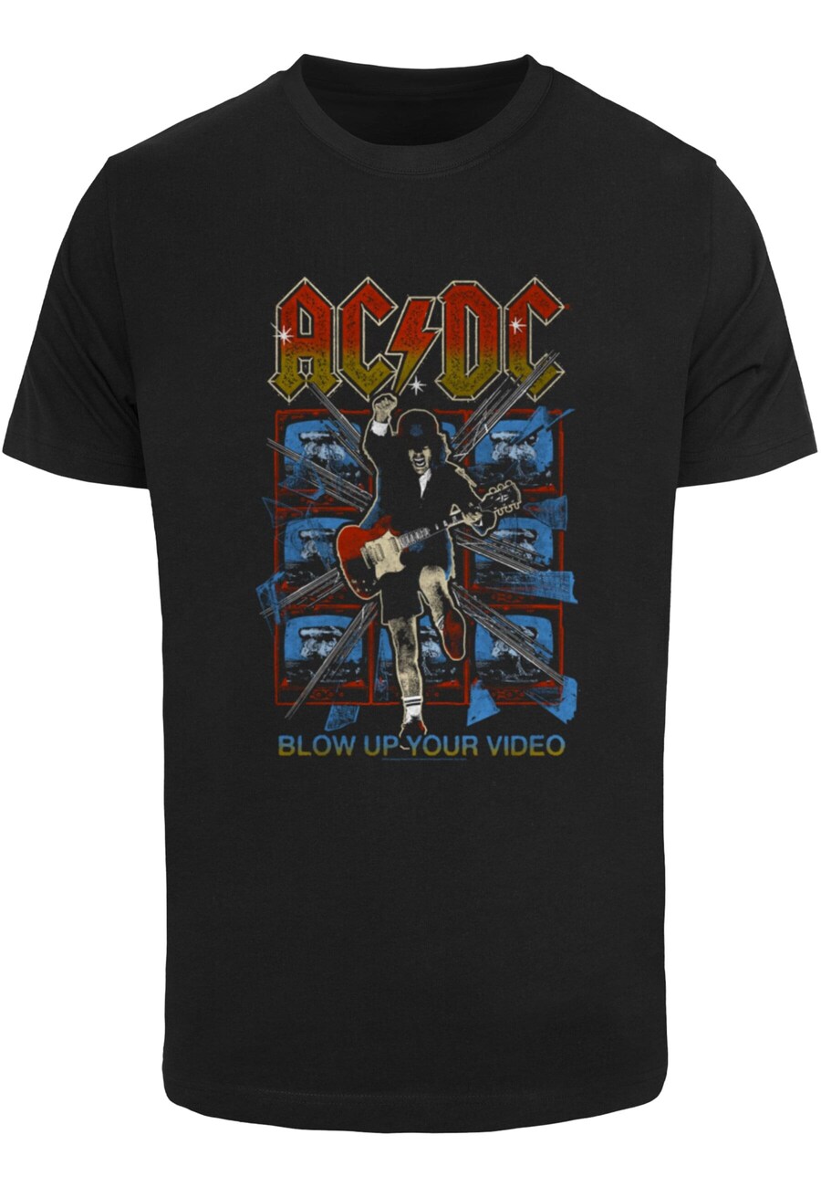 

Классическая футболка Merchcode Shirt ACDC Blow Up Your Video, черный
