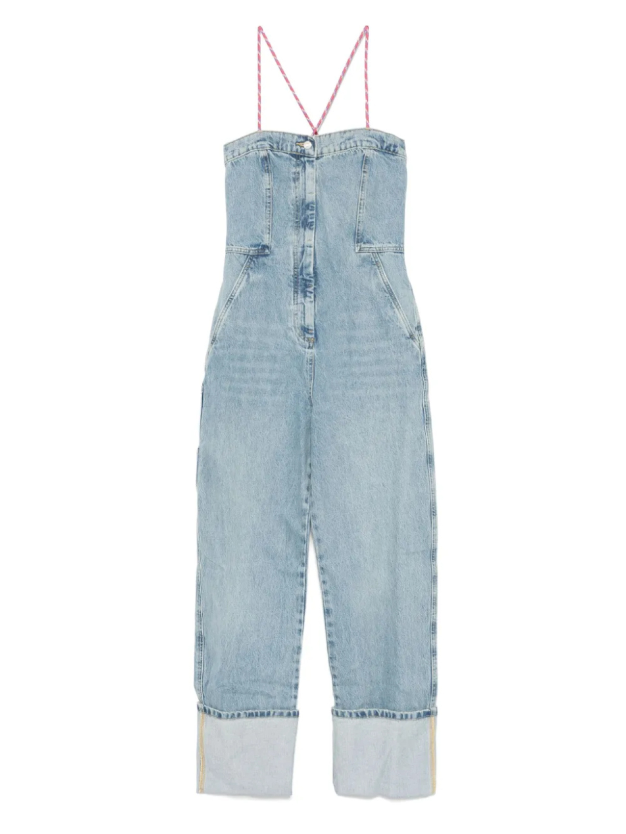 

Джинсовый комбинезон MOSCHINO JEANS, синий