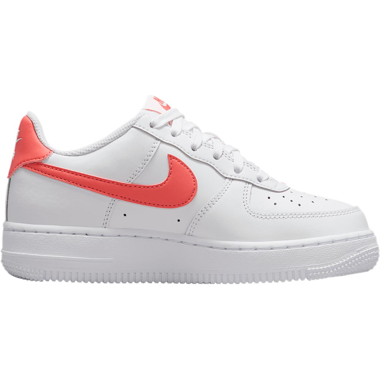 Nike Air Force 1 устойчивые к скольжению износостойкие low top детские скейтбординг кроссовки white для подростков — фото 3