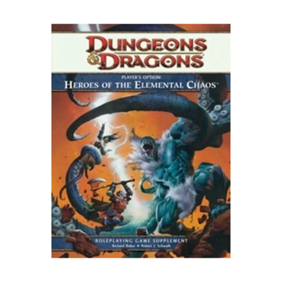 

Player's Option - Heroes of the Elemental Chaos, Dungeons & Dragons (4th Edition) - Player's Guides & Accessories, твердый переплет