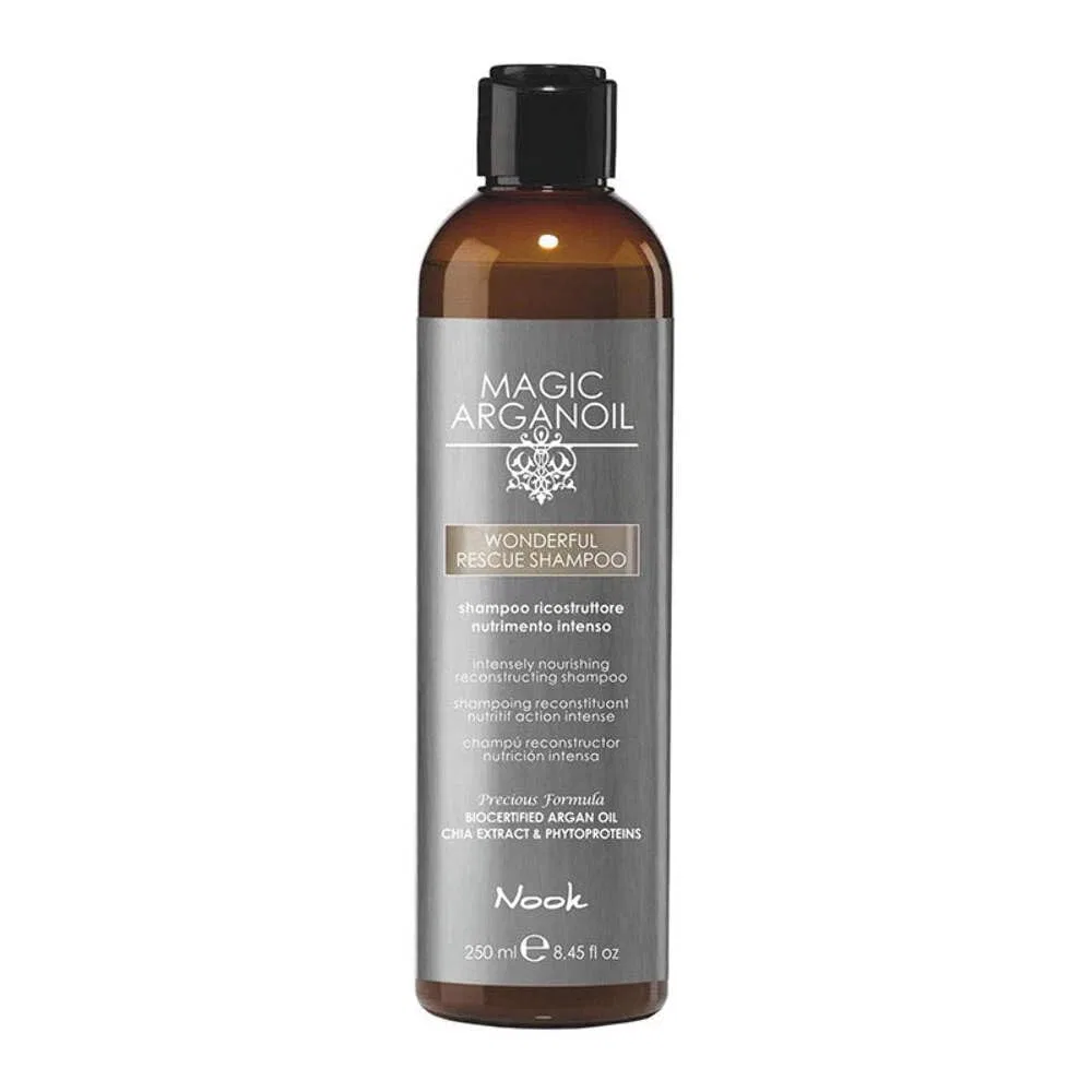 Восстанавливающий шампунь Nook Ricostruttore Magic Argan Oil Wonderful Rescue 250 мл Nook