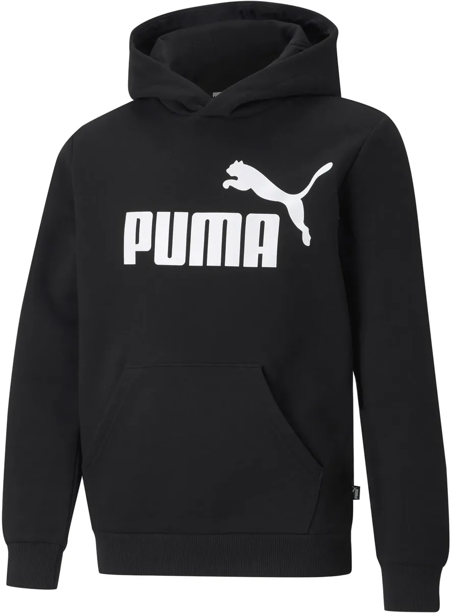 Толстовка PUMA с капюшоном "ESS BIG LOGO HOODIE FL B", цвет Puma Black — фото 4