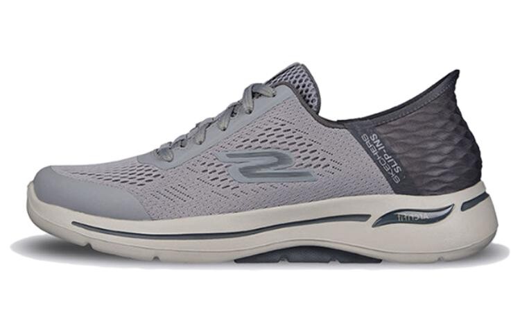 

Кроссовки Skechers Go Walk Arch Fit Lifestyle Shoes Men Low-top Grey/beige/black, серый