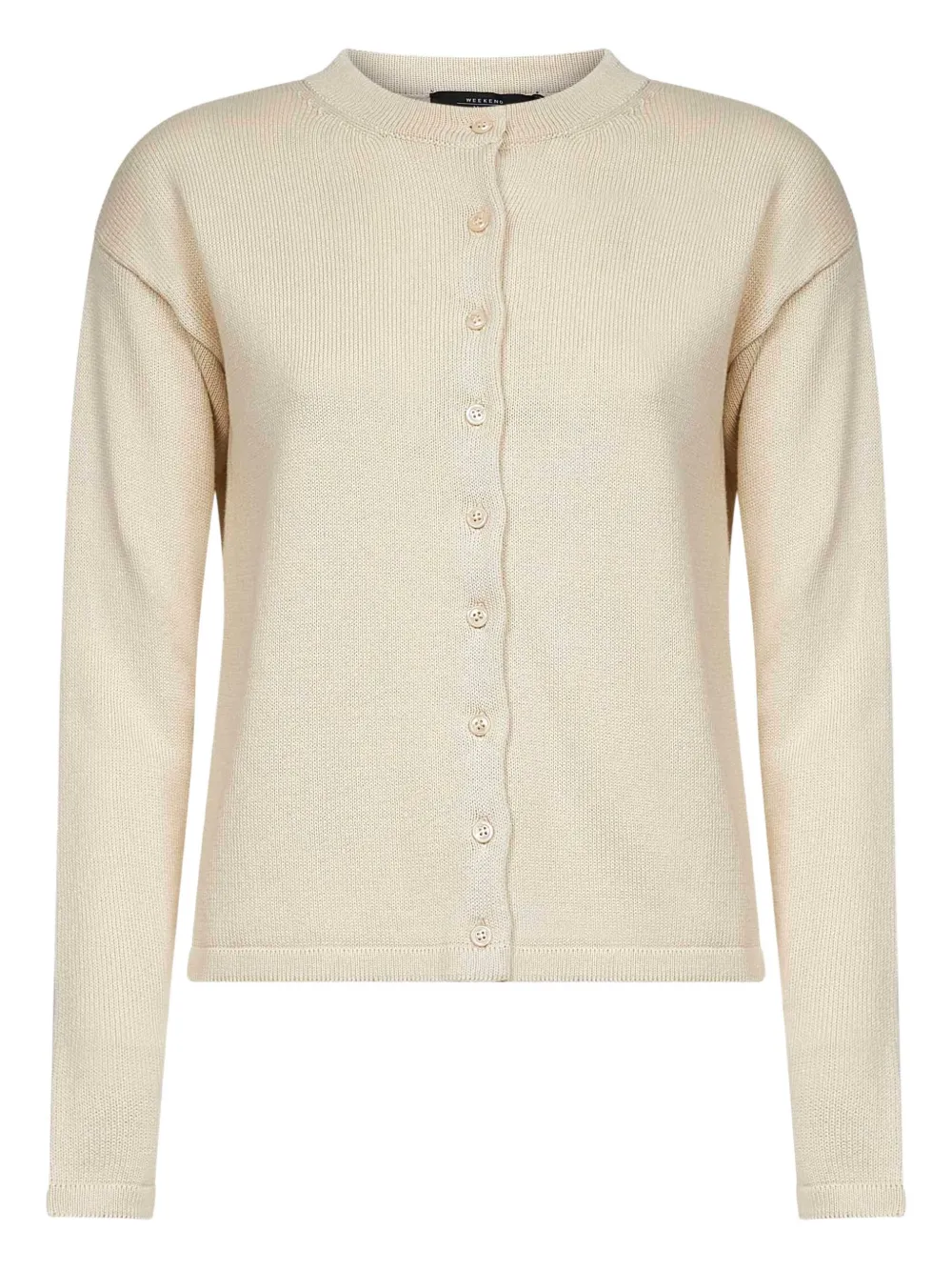 

Ребристый кардиган Weekend Max Mara, нейтральный