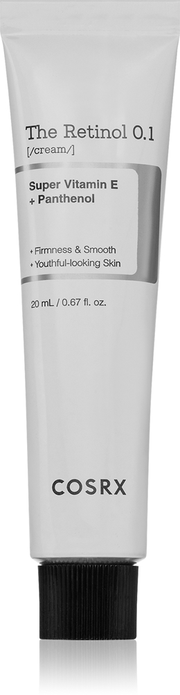 

Retinol 0.1 Разглаживающий увлажняющий крем с ретинолом Cosrx, 20 мл
