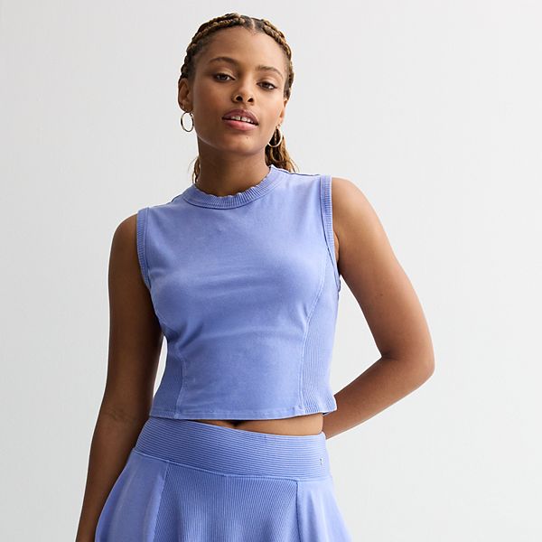 

Детский топ с высоким воротником-резинкой Limited Too, Blue