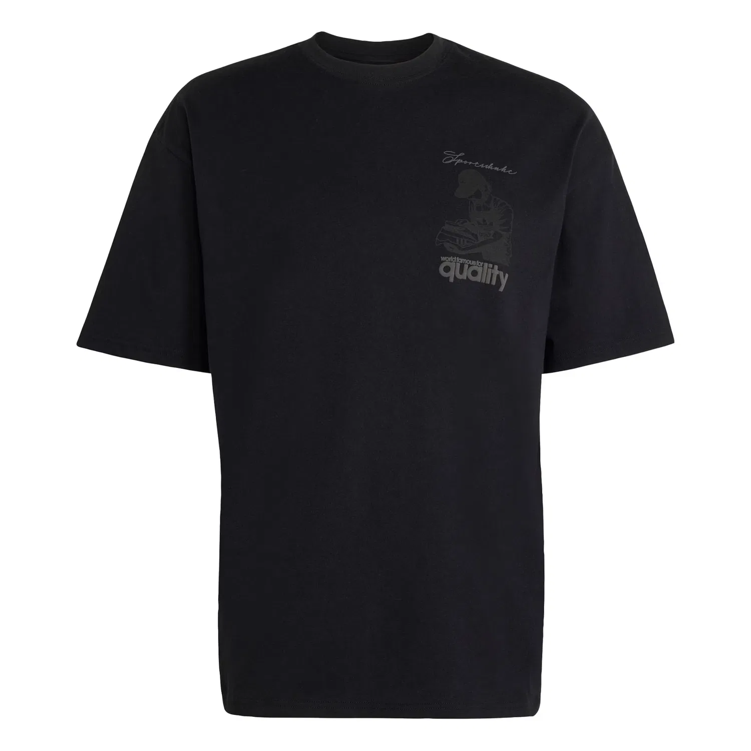 Футболка Adidas Originals Quality черного цвета