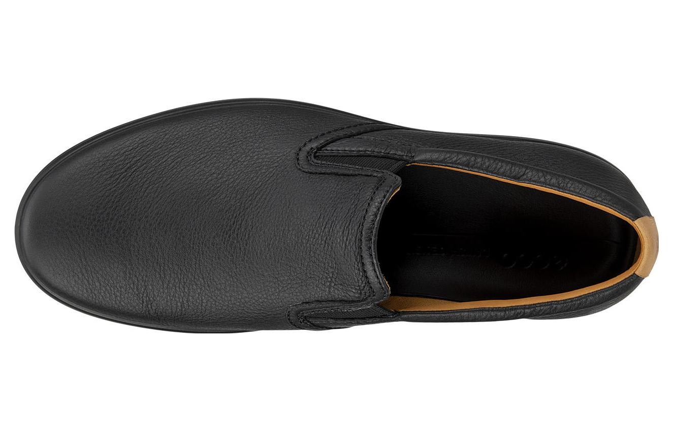 Мужские туфли Ecco Men's Casual Shoes Men Low-Top Black — фото 4