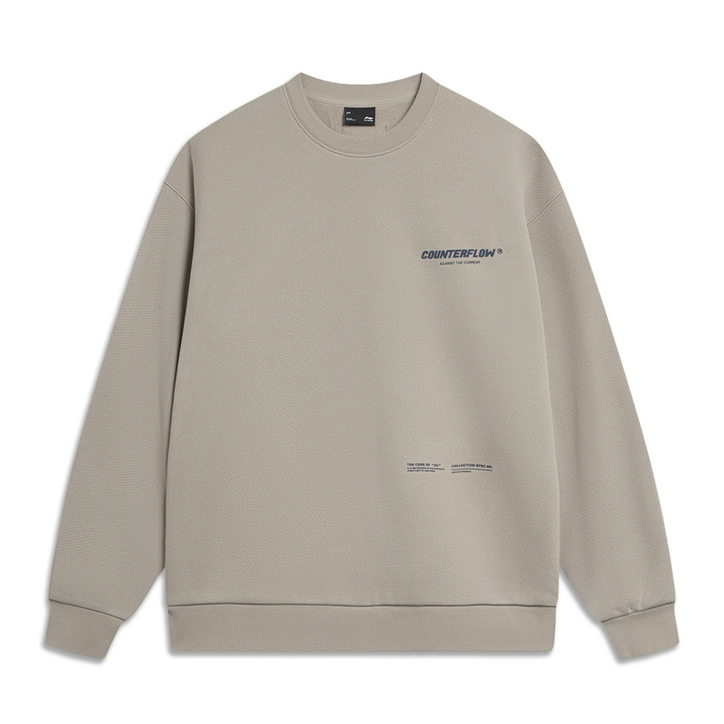 

Толстовка LiNing Unisex Rock Ridge серого цвета
