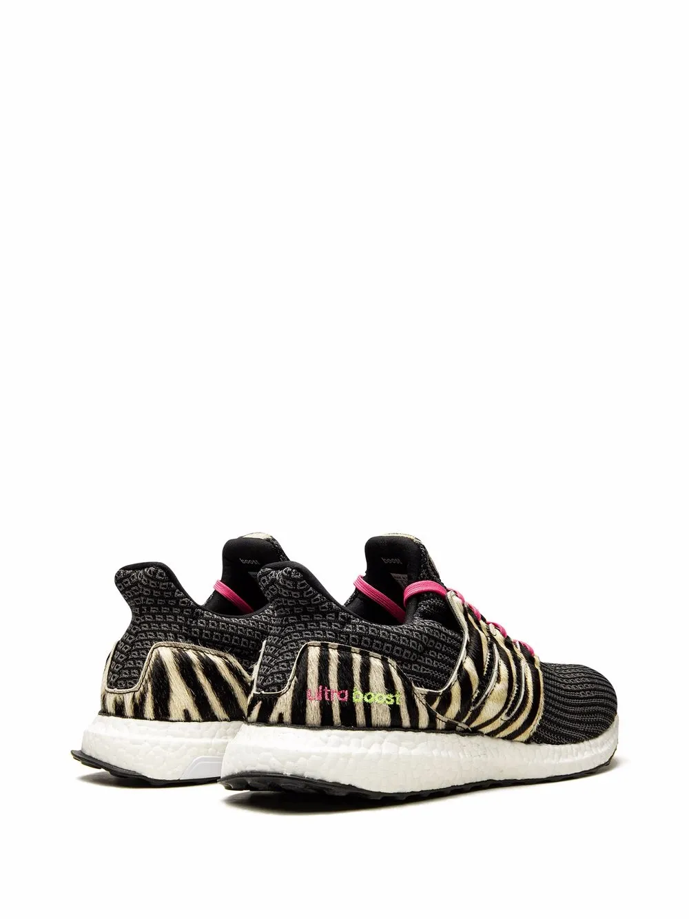 Кроссовки UltraBoost DNA zebra adidas, черный — фото 3
