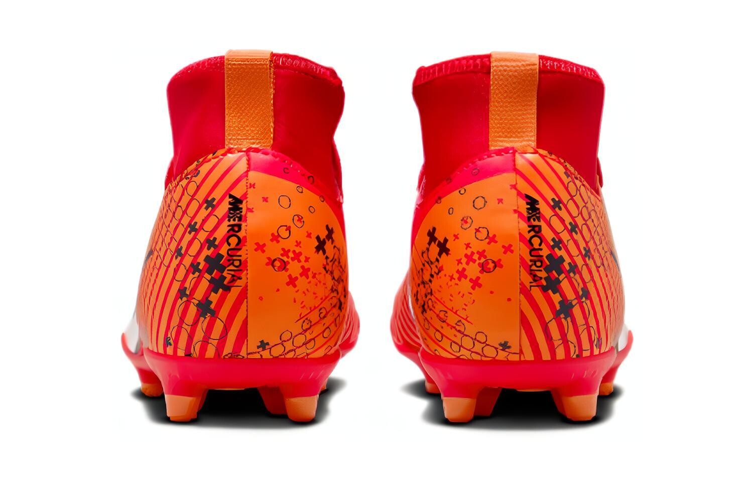 Футбольные бутсы Mercurial Superfly 9 для детей GS Nike, красный — фото 4