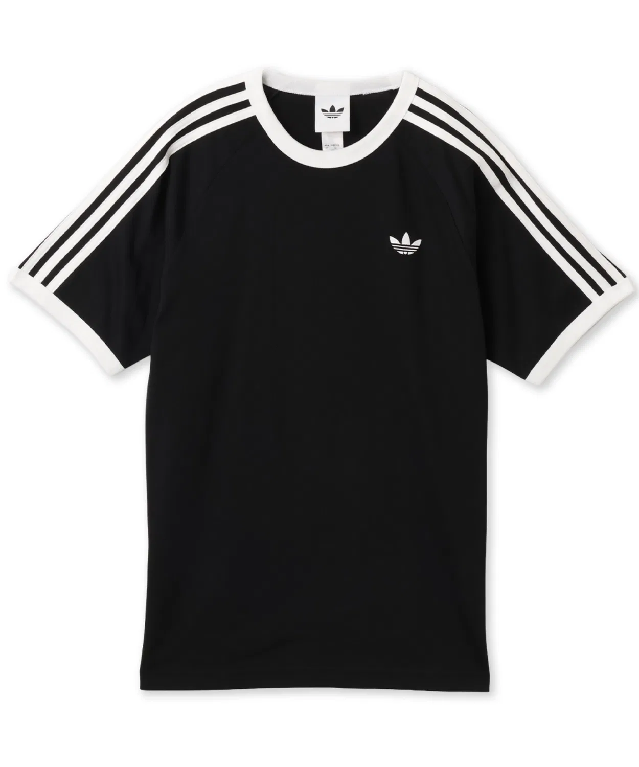 Мужская футболка с длинным рукавом3-Stripes Tee Adidas, Black — фото 4