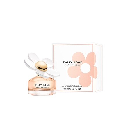 

Туалетная вода-спрей для женщин Marc Jacobs Daisy Love с цветочным принтом, 1 жидкая унция