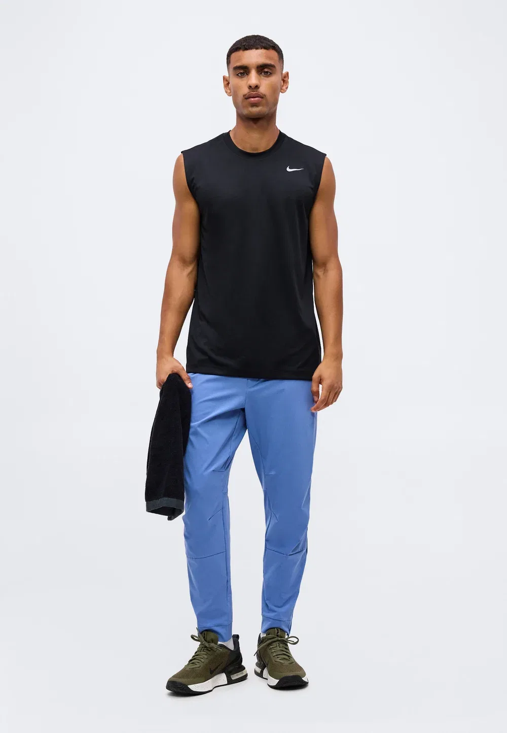 Tee flex - top Nike Performance, Black/Matte Silver-Coloured — фото 2