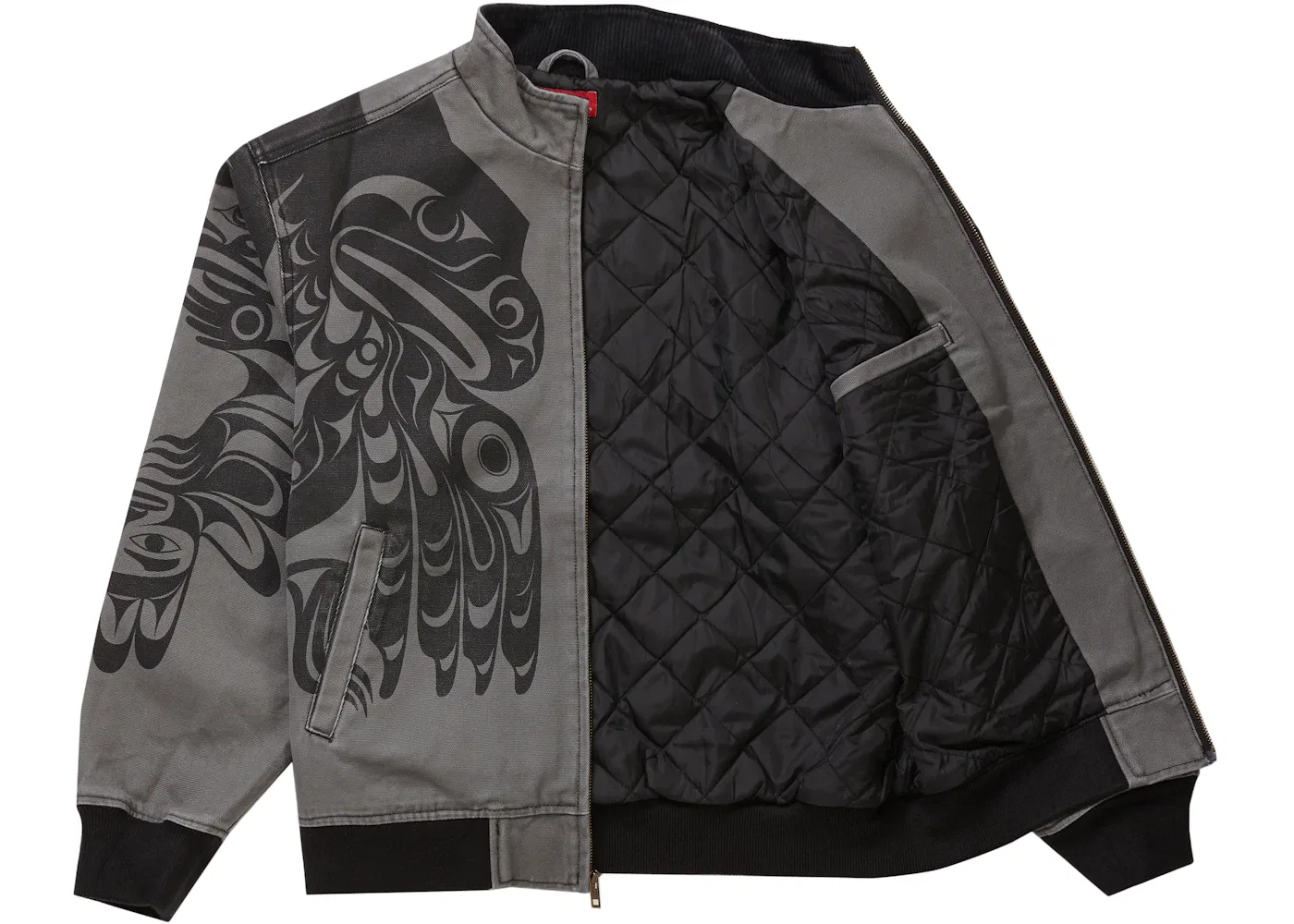 Мужская куртка Supreme Makah Zip Up Jacket, Grey — фото 2