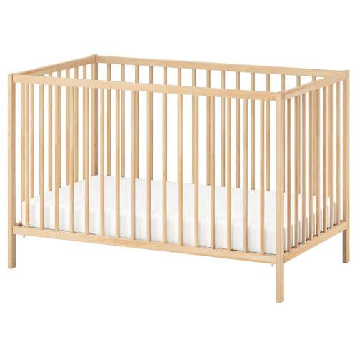 

Кроватка детская Ikea Singlar, 60x120 см, бук