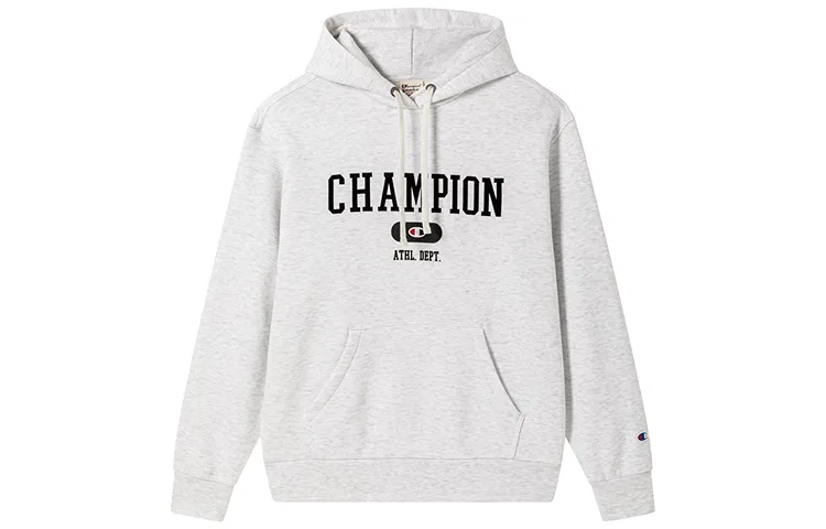 Детская толстовка с принтом Field Of Play Champion, Light Gray