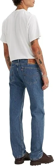 Джинсы Levi's 505 Regular Fit, средне-синий — фото 4