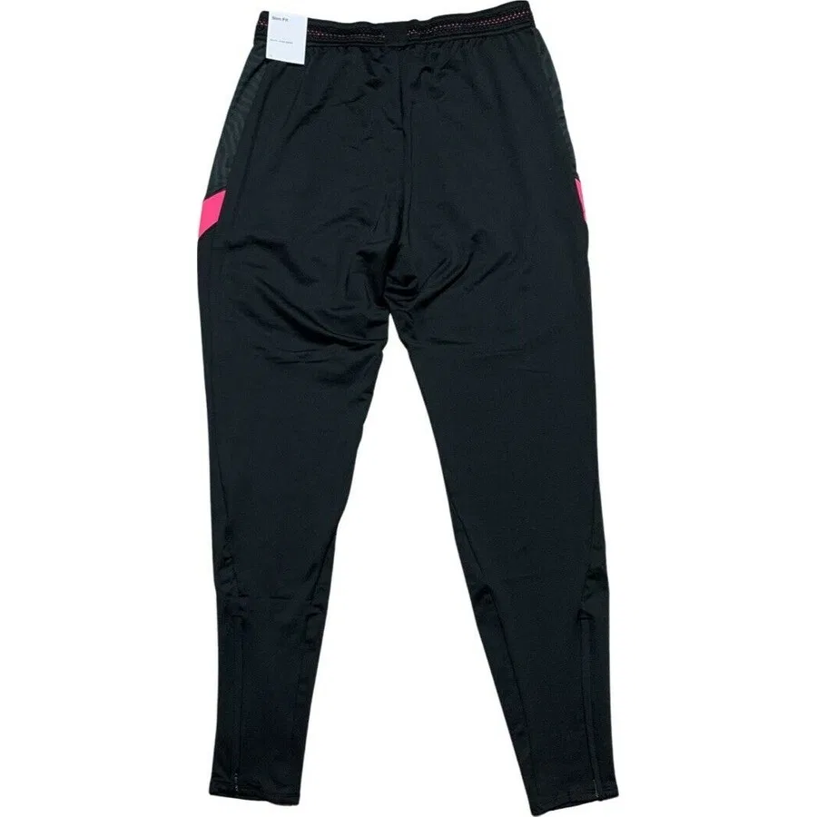 Штаны спортивные Nike Dri-FIT Strike Football Black Pink, Розовый — фото 3