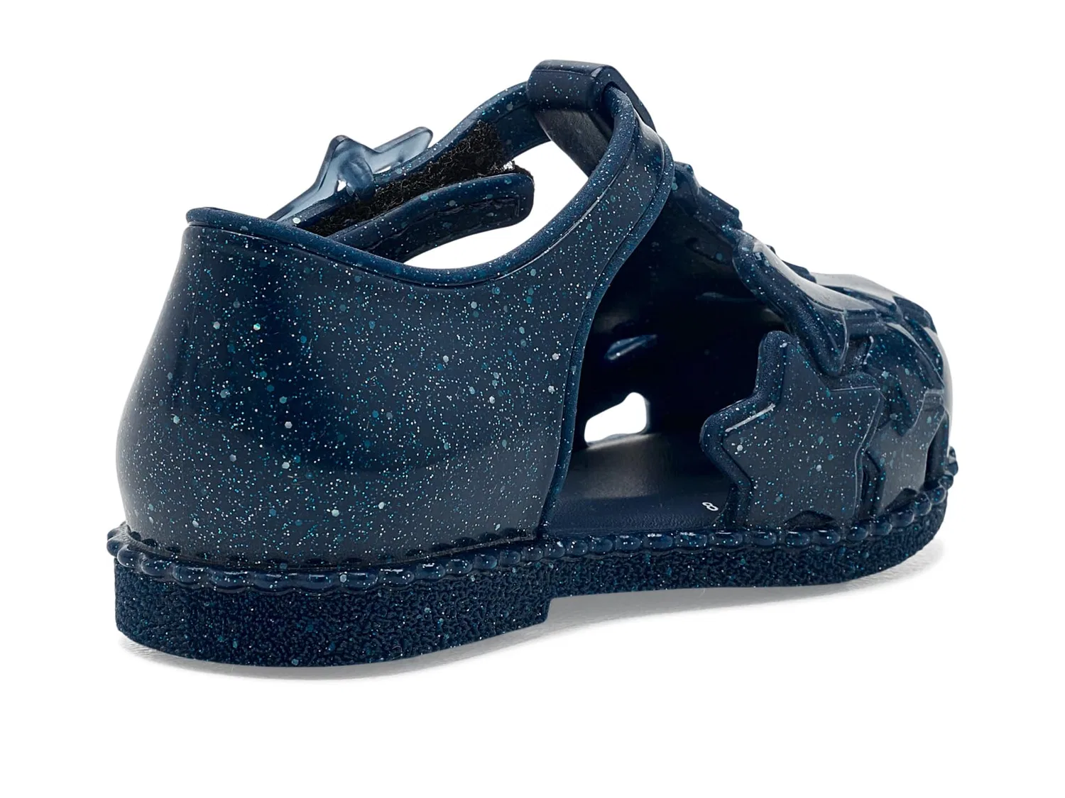 Сандалии Starry (для малышей и маленьких детей) Mini Melissa, Glitter Blue — фото 4