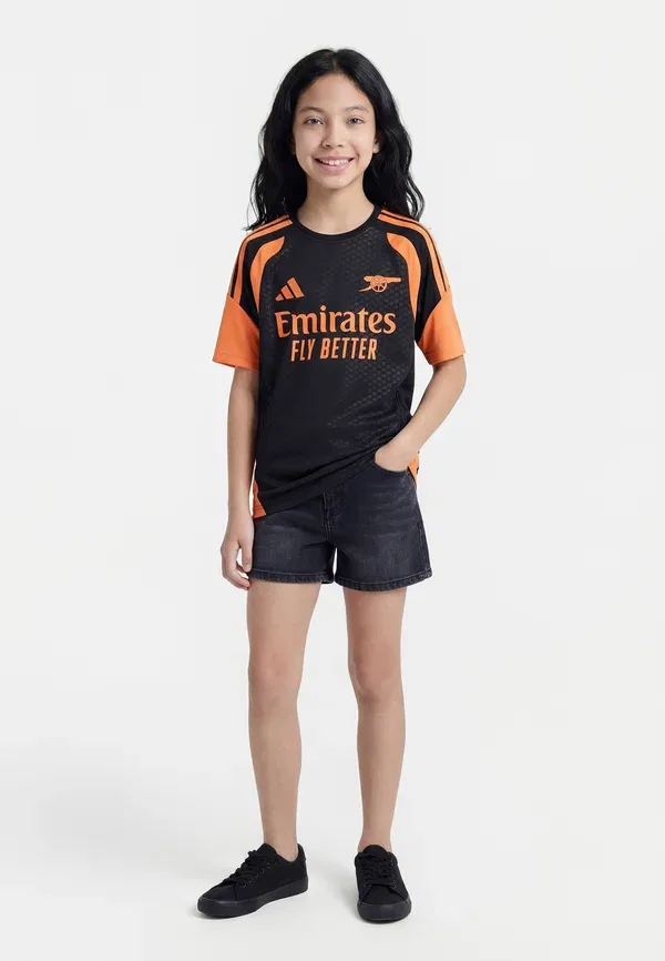 Спортивная футболка унисекс Arsenal FC Tiro Training с коротким рукавом Adidas Performance, черный