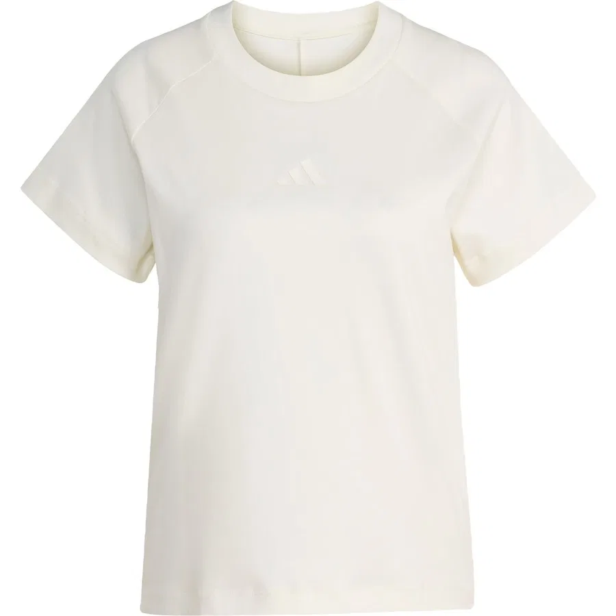 Футболка женская с принтом Sportswear KC9818 SOFT LUX TEE adidas, Белый — фото 3