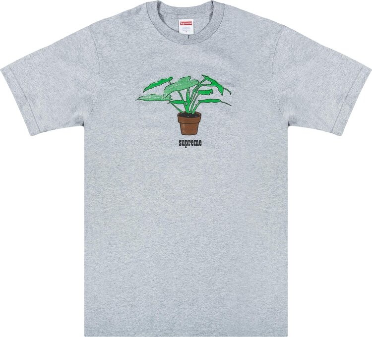 

Футболка Supreme Plant T-Shirt 'Grey', серый