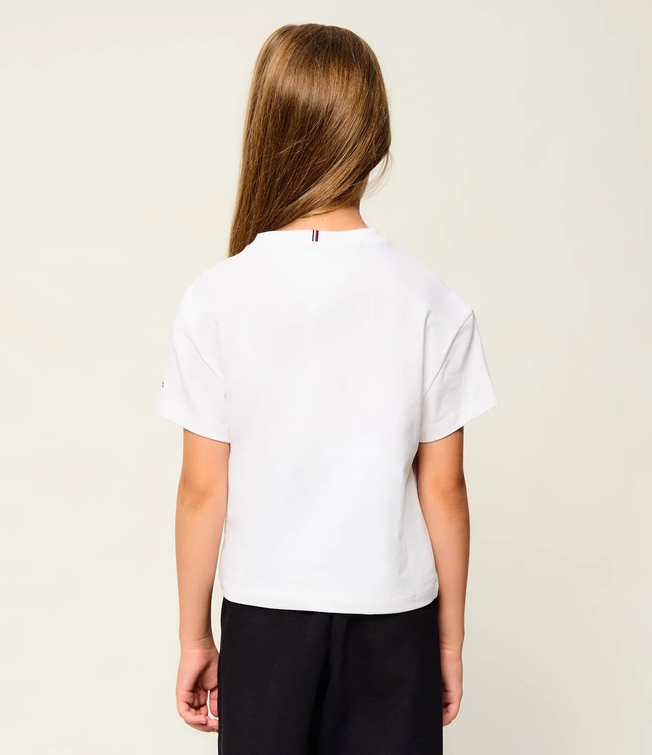 Футболка с круглым вырезом Tommy Hilfiger, Bianco — фото 3