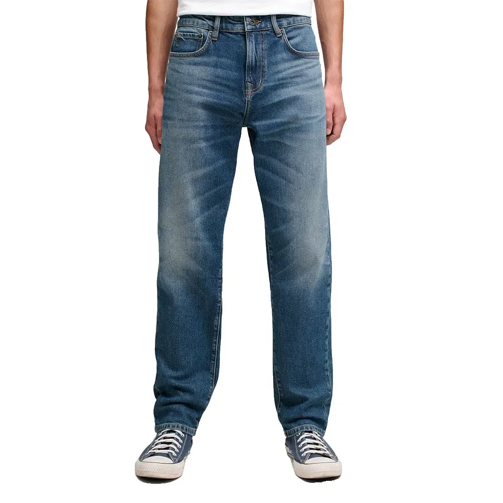 Мужские джинсы зауженные Vintage Tapered Superdry, Blue