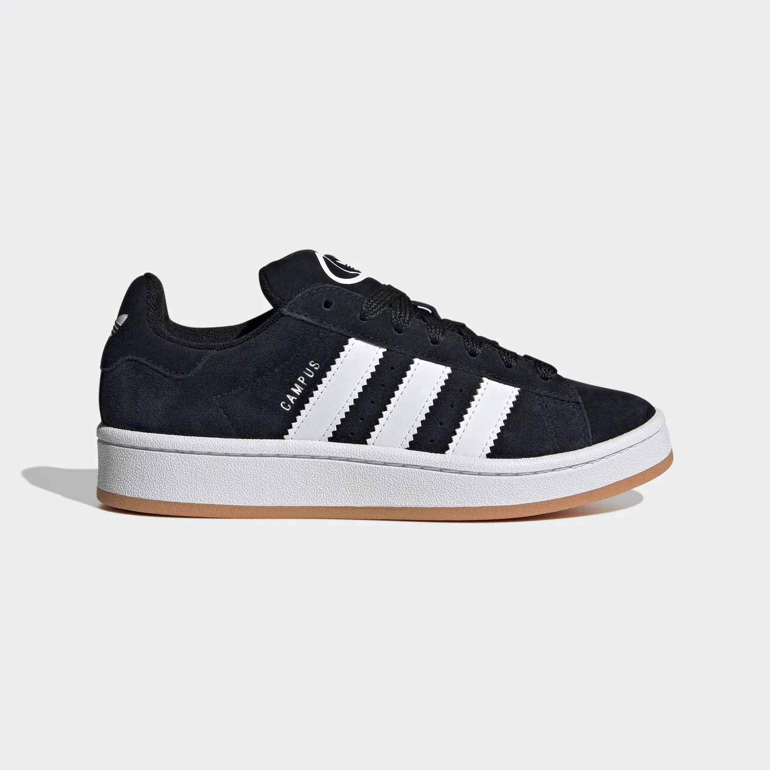 Детские кроссовки с ретро-дизайном Campus 00s Adidas Originals, Core Black/Ftwr White — фото 2