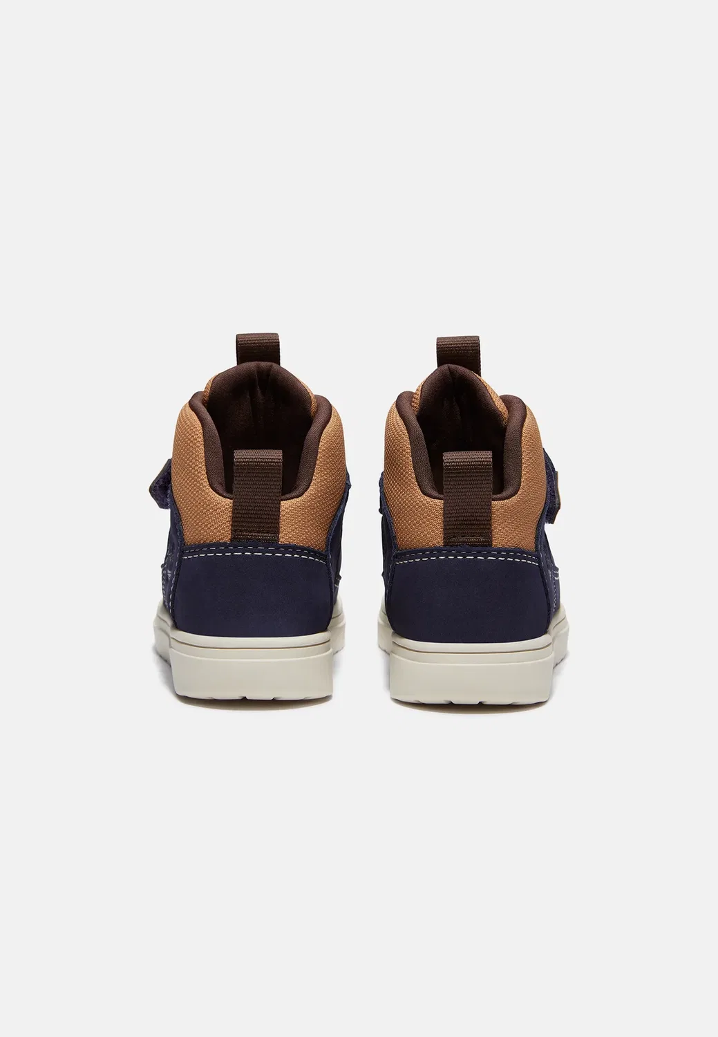 Кроссовки средней высоты на липучке Timberland, Dark Blue — фото 4