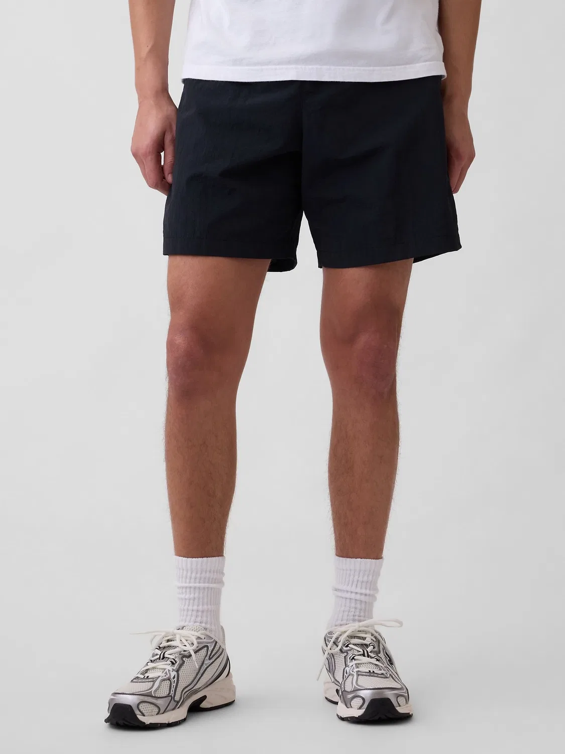 Шорты гибридные быстросохнущие Gap Black, черный