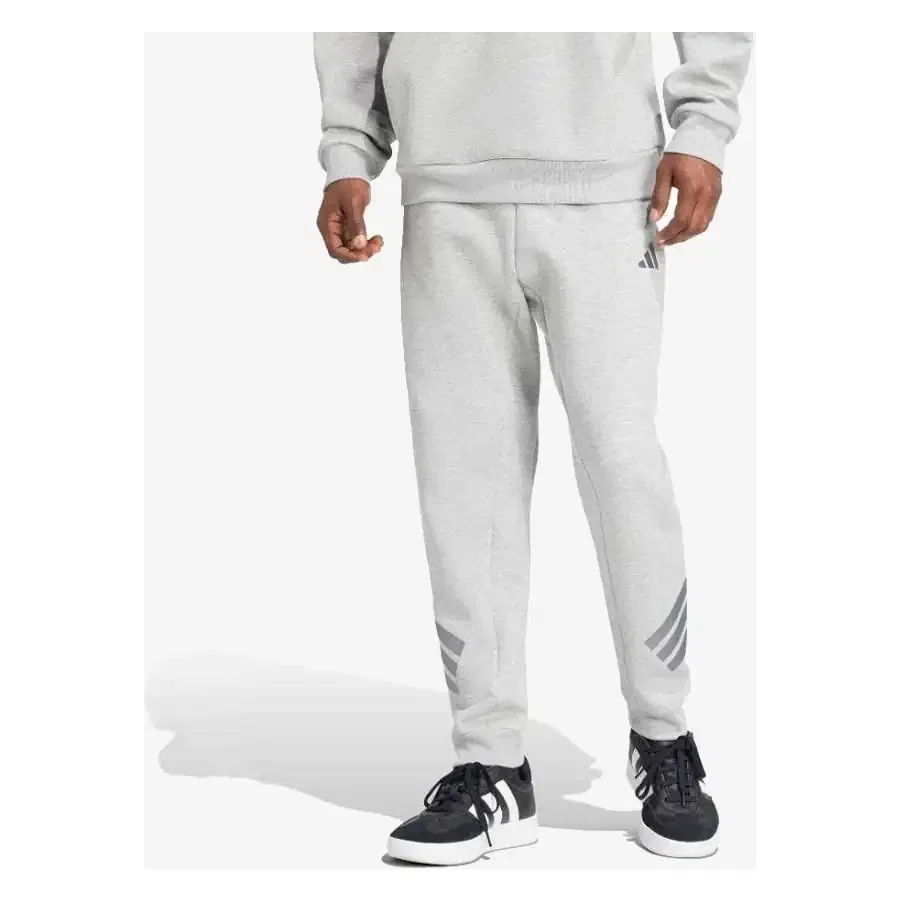 Спортивные штаны Fi 3s Pt Sweatpants Heather adidas, Серый — фото 3