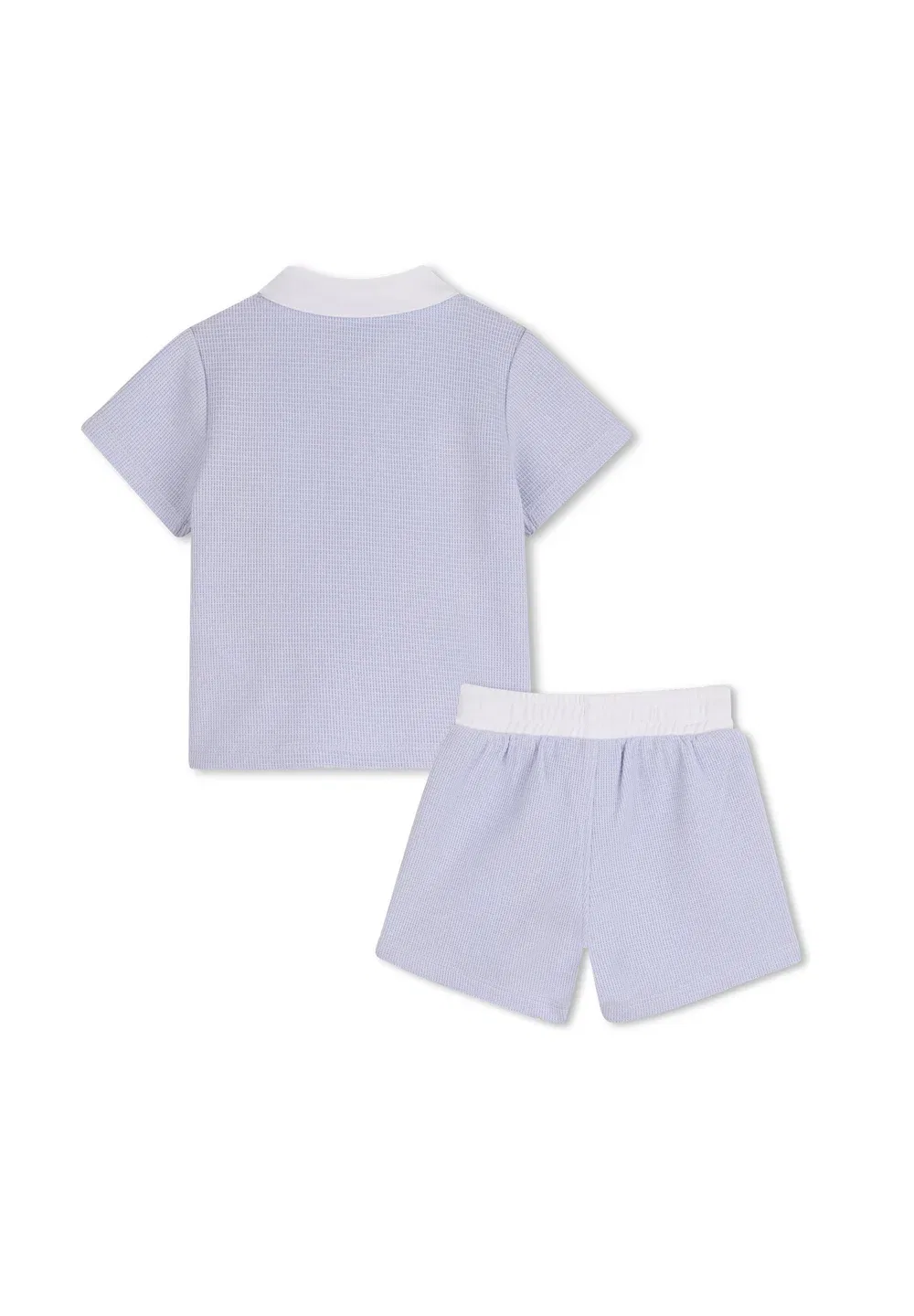 Комплект для новорожденного - рубашка-поло Boss Kidswear, Pale Blue — фото 2