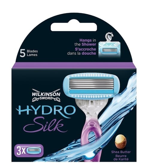 

Запасные лезвия, 3 шт. Wilkinson, Sword Hydro Silk, Wilkinson Sword